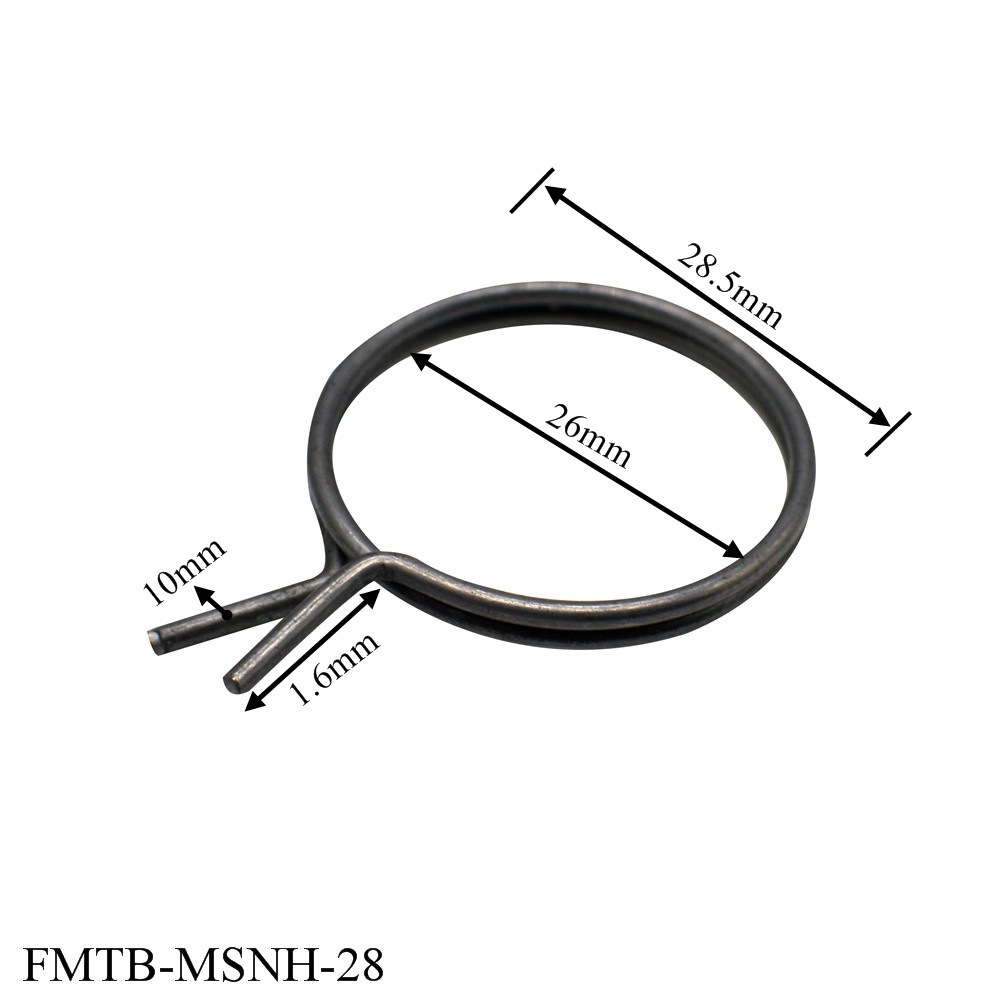 6PCS Door Lock Spring Handle Fixtures Lever Latch Coil Repair