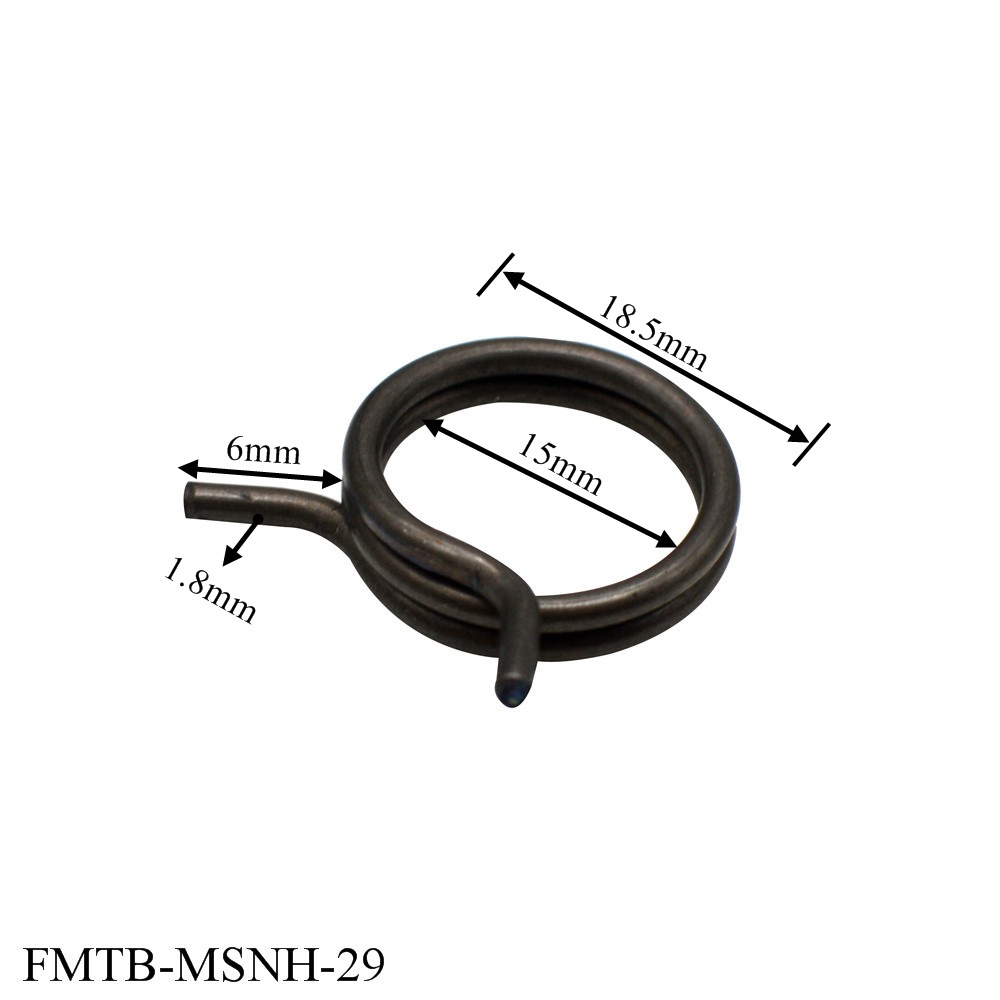 6PCS Door Lock Spring Handle Fixtures Lever Latch Coil Repair