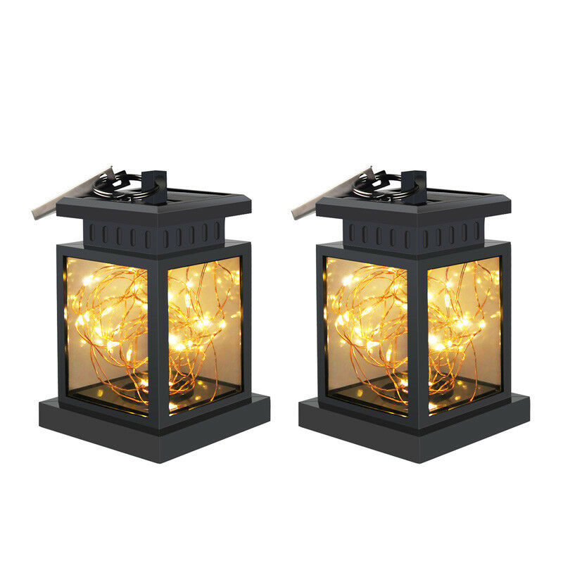 Details about   1~10 Pack LED Hanging Solar Lantern Lamp Indoor Outdoor Decor Fairy String Light 
