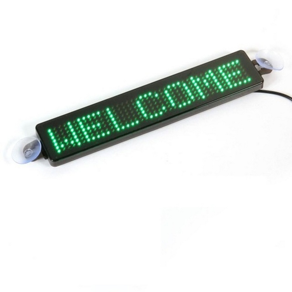 thumbnail 16  - 12V Car LED Programmable Showcase Message Sign Scrolling Display Lighting Board