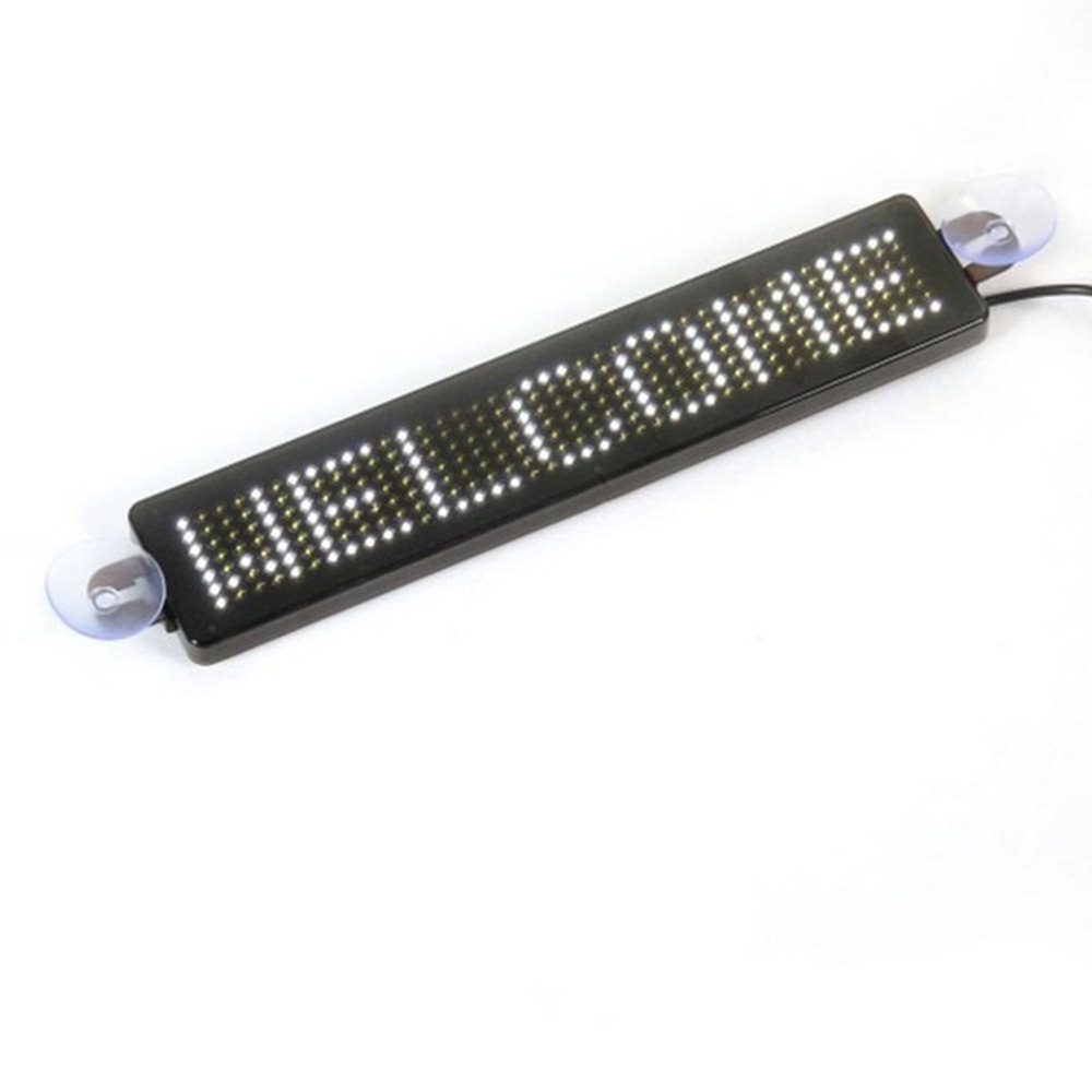 thumbnail 17  - 12V Car LED Programmable Showcase Message Sign Scrolling Display Lighting Board