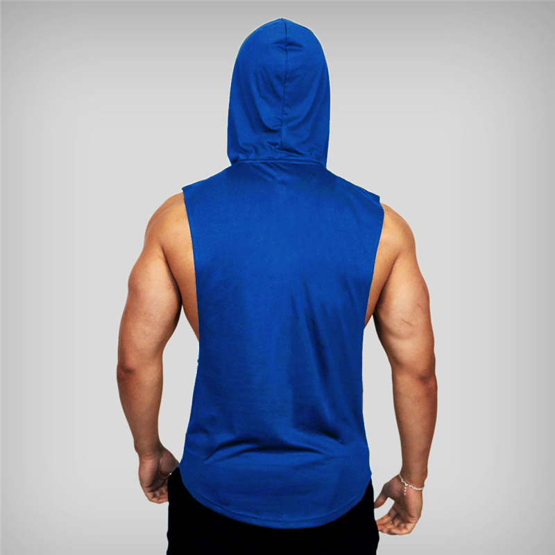 New Men Waist Shoulder Loose Bodybuilding Fitness Sports Top | eBay