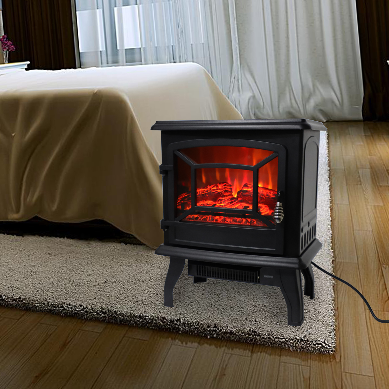 fake fireplace 3d heaters