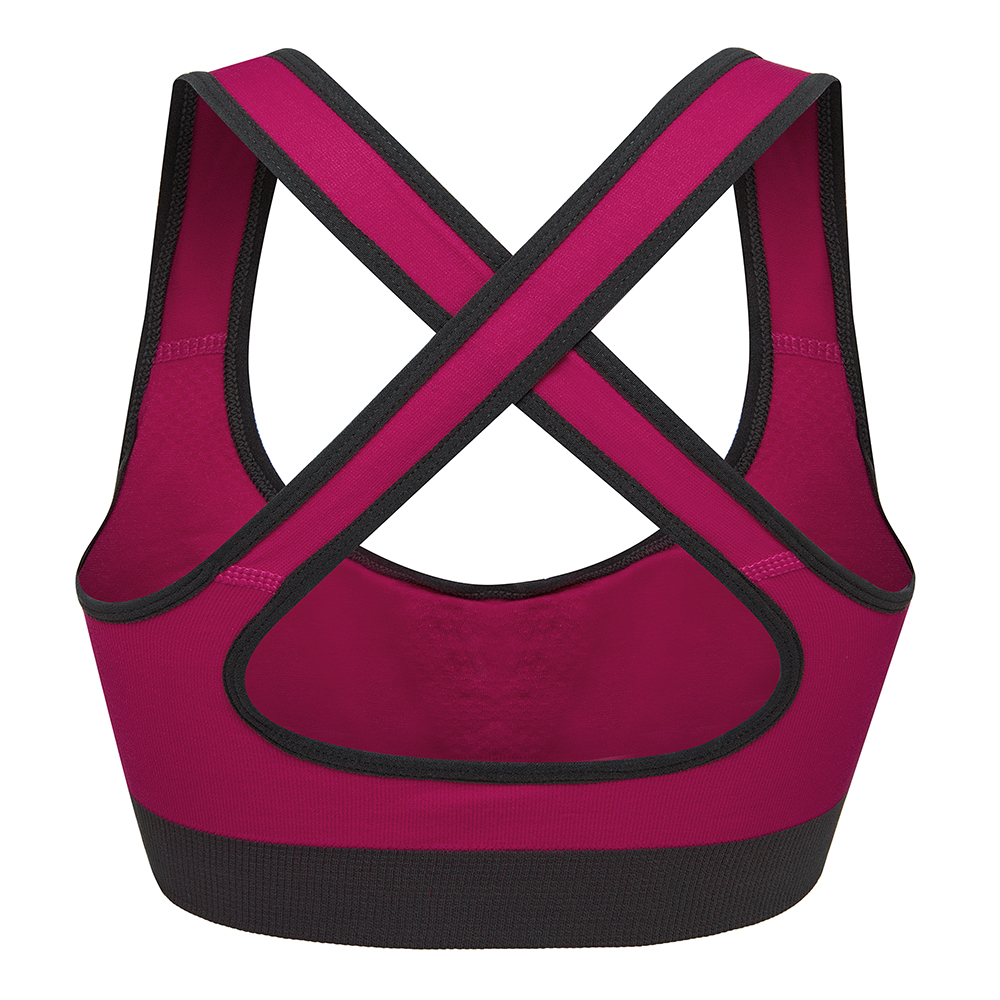 Women Fitness Running Sports Bra Yoga Gym Workout Vest Crop Lady Tops Shapewear 