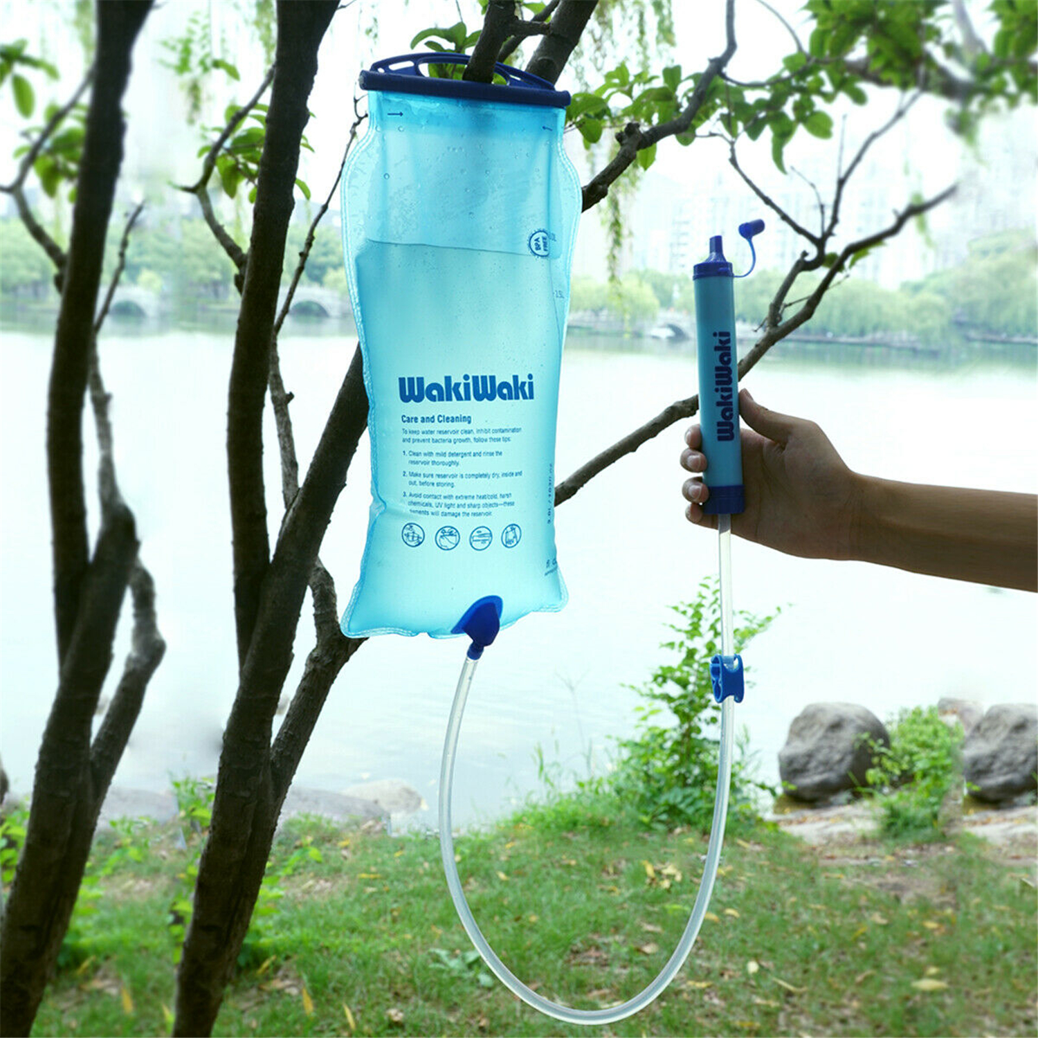 emergency water straw