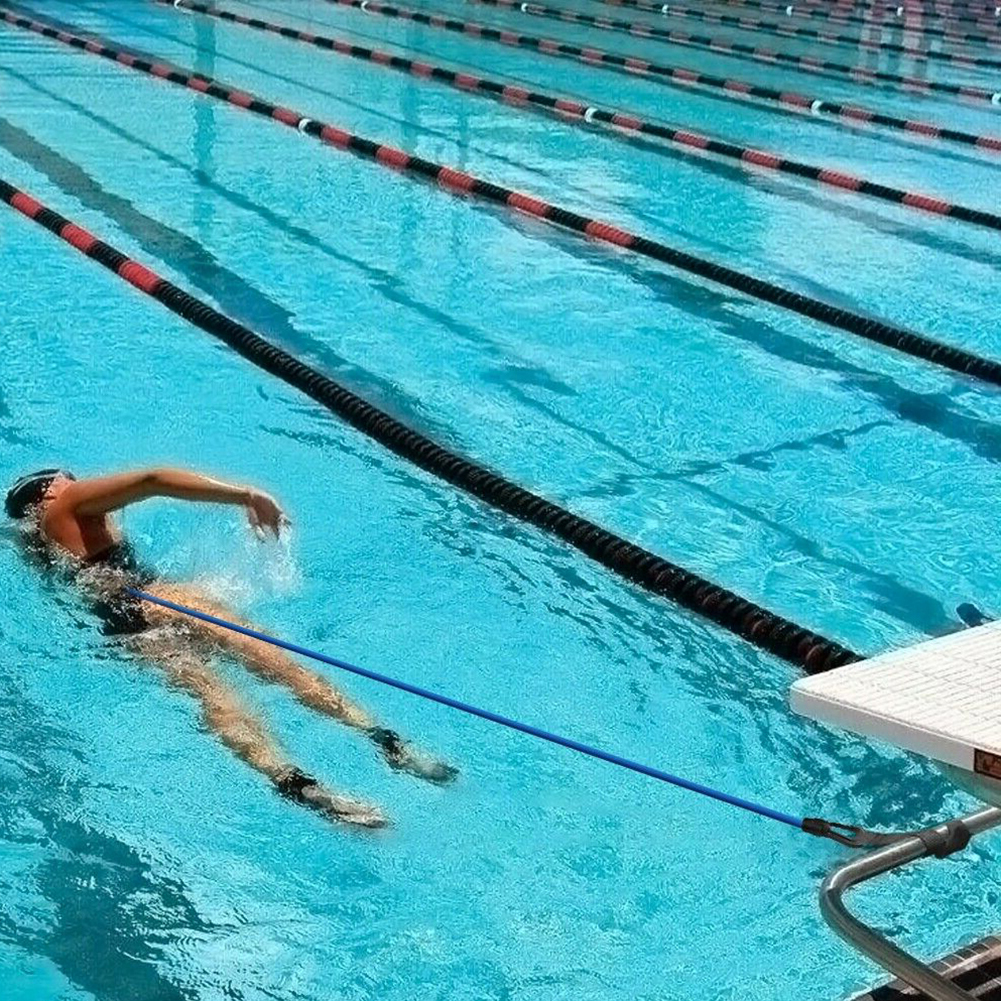 Swiming Bungee Training Belt Rope Resistance Tether