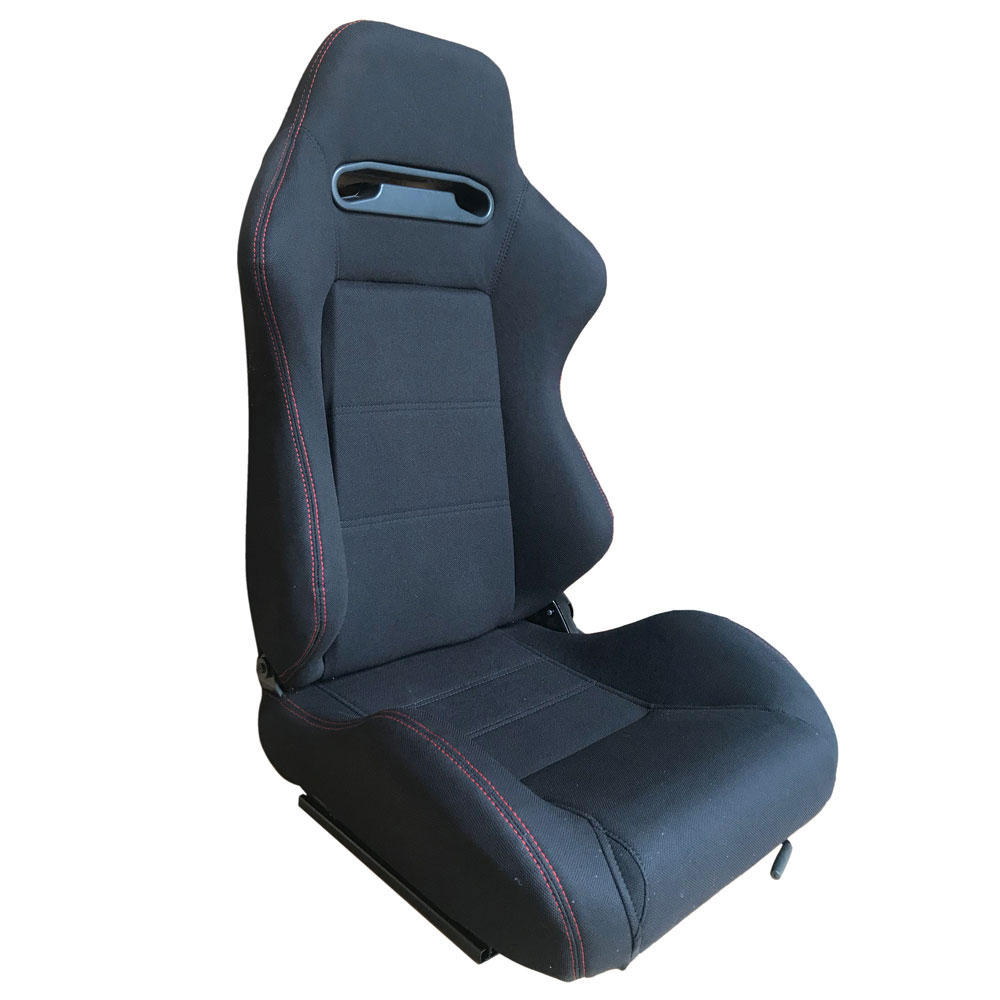 Pair Sports Bucket Racing Seats Reclinable Car Chair Left Right w