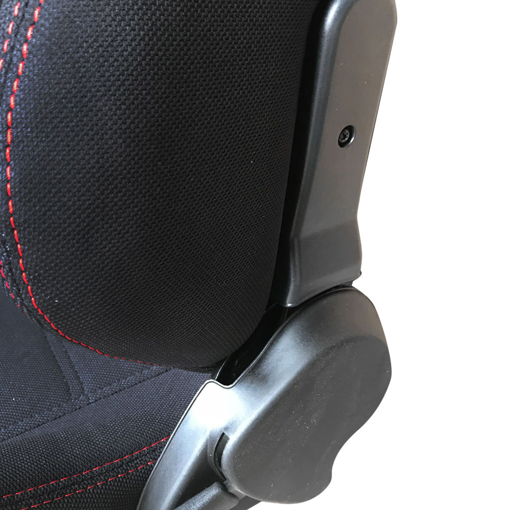 Pair Sports Bucket Racing Seats Reclinable Car Chair Left Right w