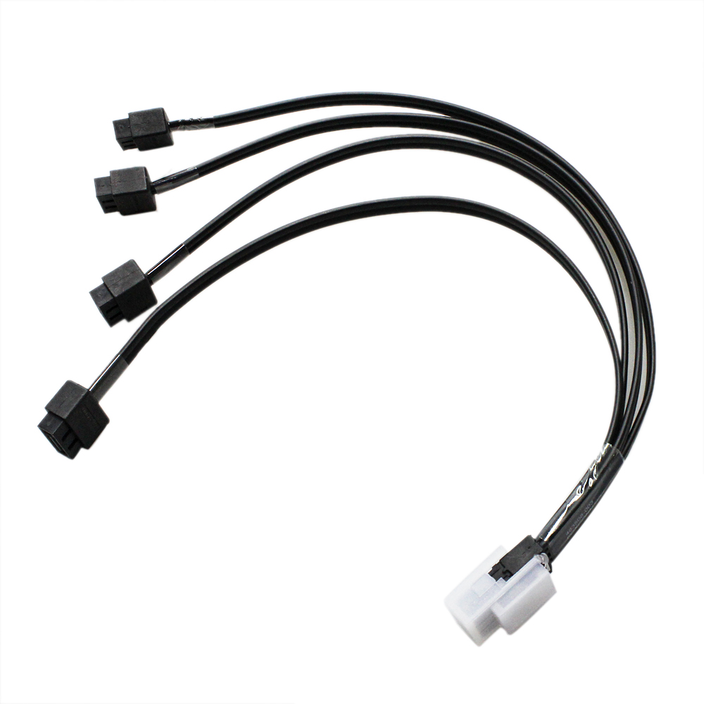 HP 483508-003 SFF-8087 Mini SAS 1 to 4 SATA Female Cable Z620 Z640 Z820 Z840 1ft