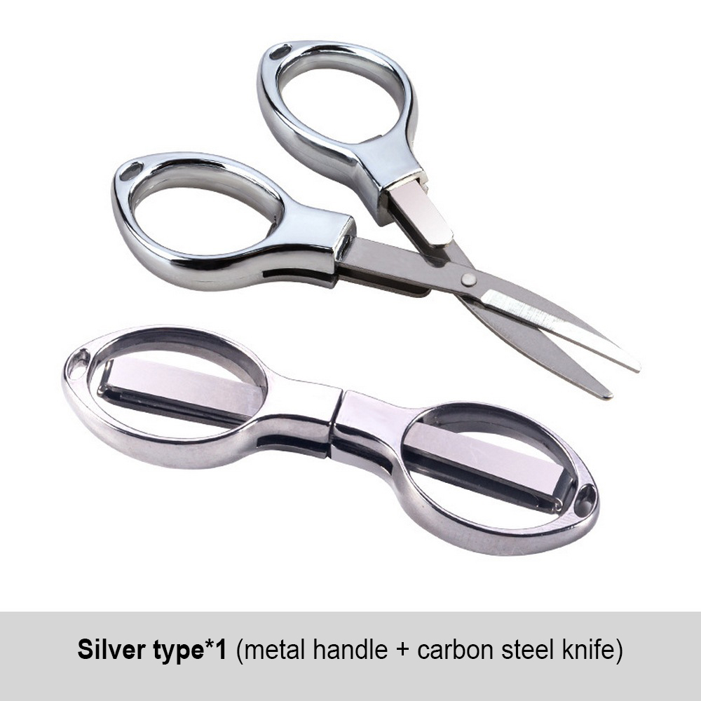 Stainless Steel Folding Scissor Mini Foldable Pocket Scissors