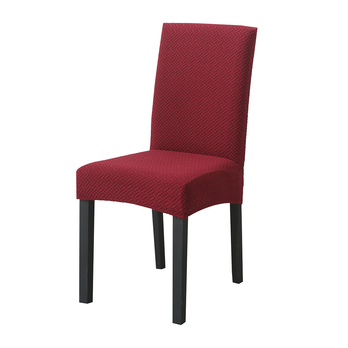 6Pcs Stretch Dining Chair Cover Room Wedding Party Decor Removable