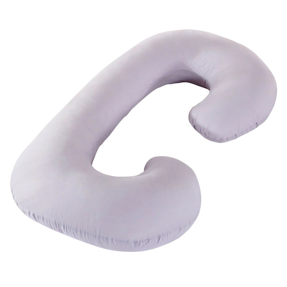 c shaped pregnancy pillow