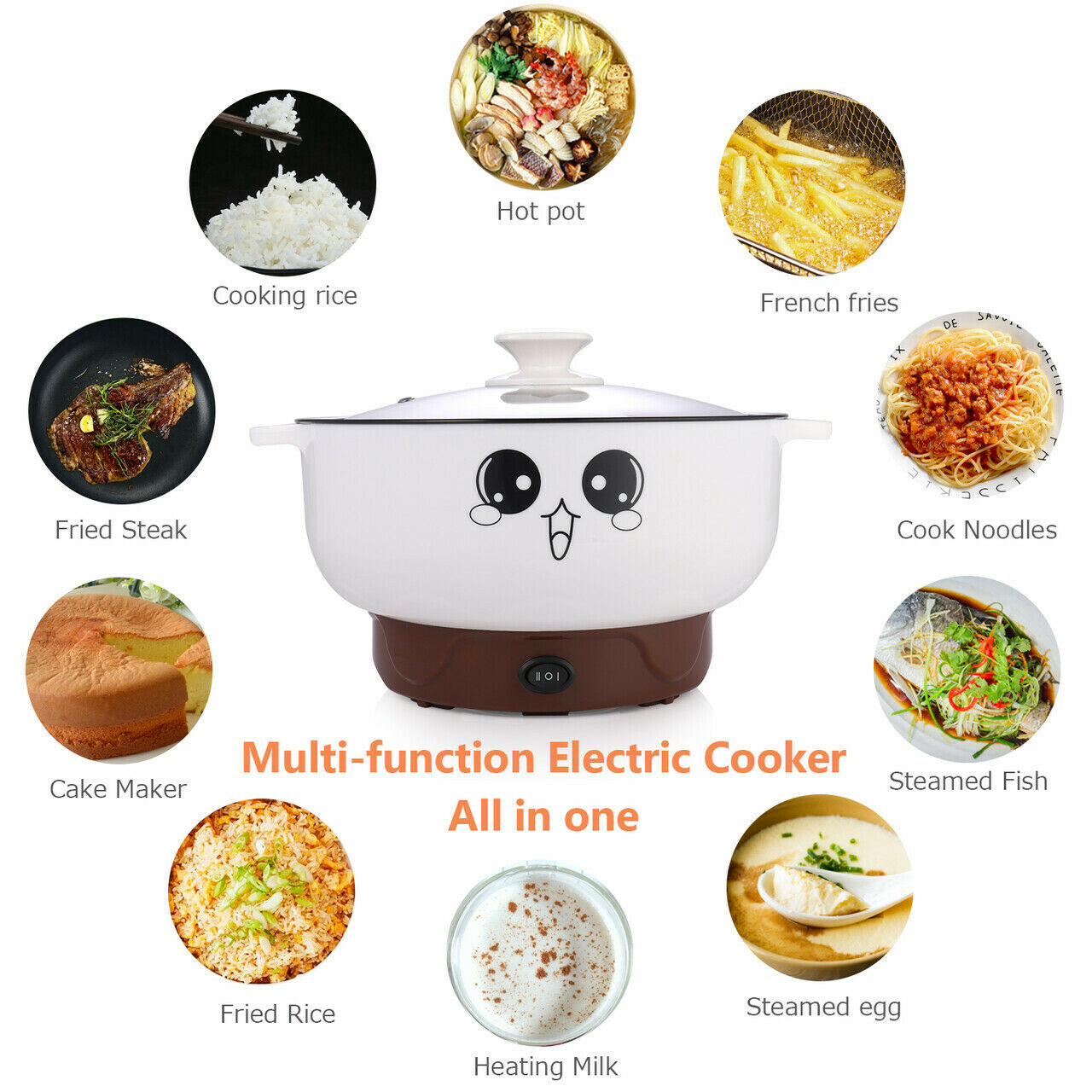 Hot Pot Electric Rice Cooker, Electric Hot Pot Cooking