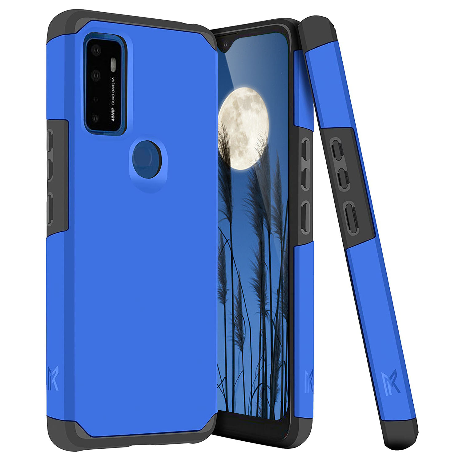 For Cricket Dream 5G/At&t Radiant Max 5G Shockproof Hybrid Case