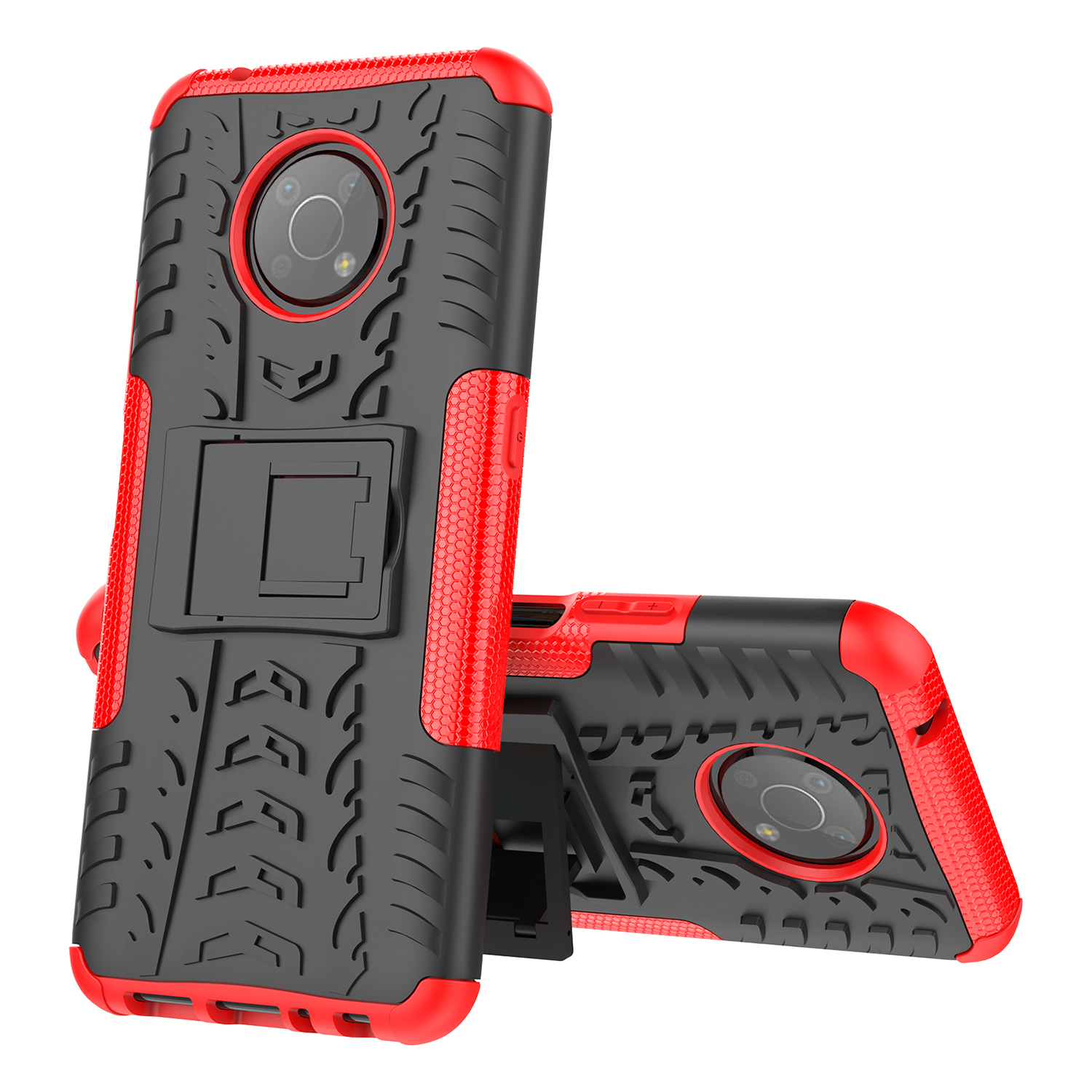 For Nokia G300 5G Phone Case Rugged Heavy-Duty Armor Kickstand Hard Back Cover - Picture 16 of 23