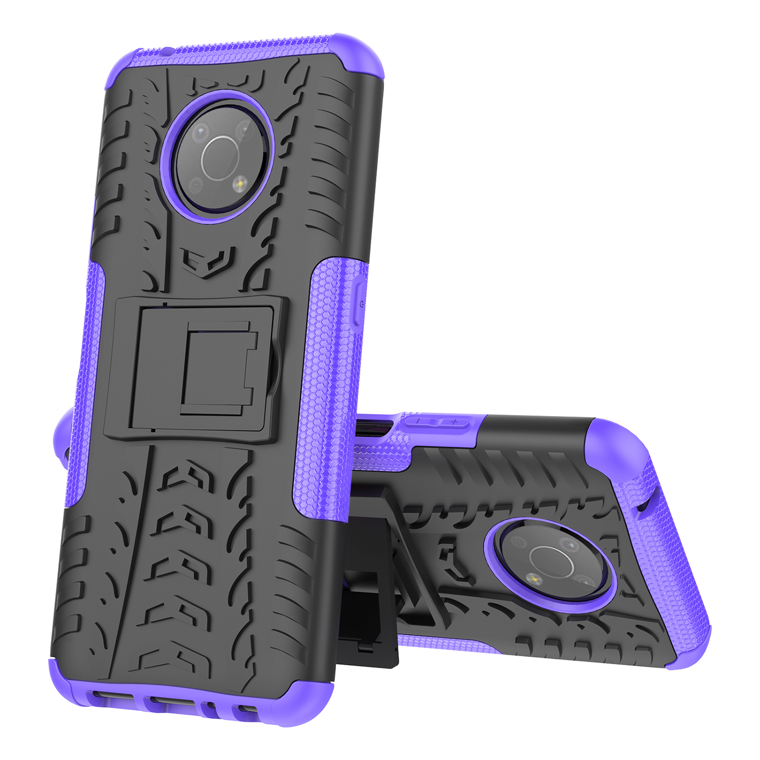 For Nokia G300 5G Phone Case Rugged Heavy-Duty Armor Kickstand Hard Back Cover - Picture 22 of 23