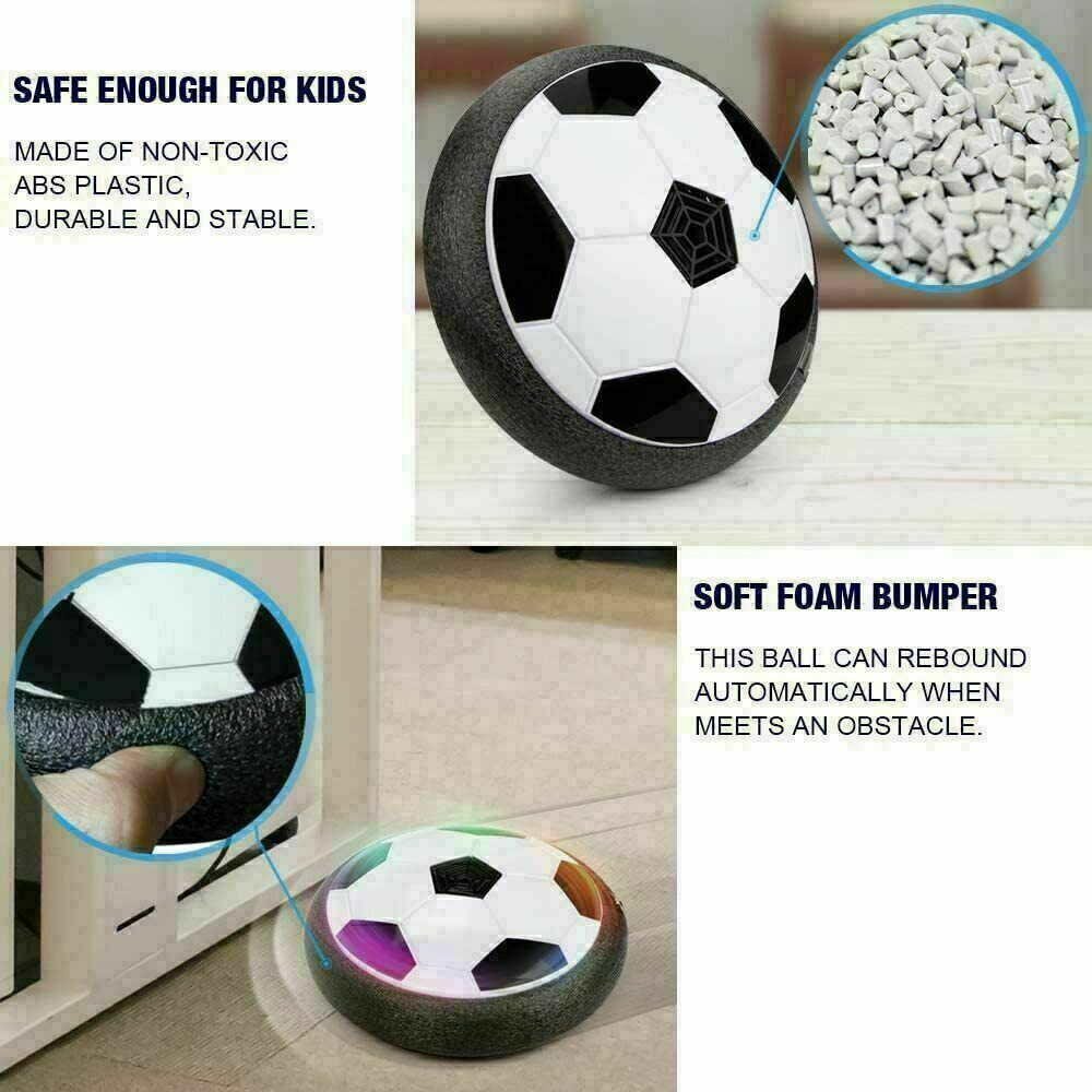 Betheaces Kids Toys Rechargeable Hover Soccer Set Indoor outdoor Game Ball Led 