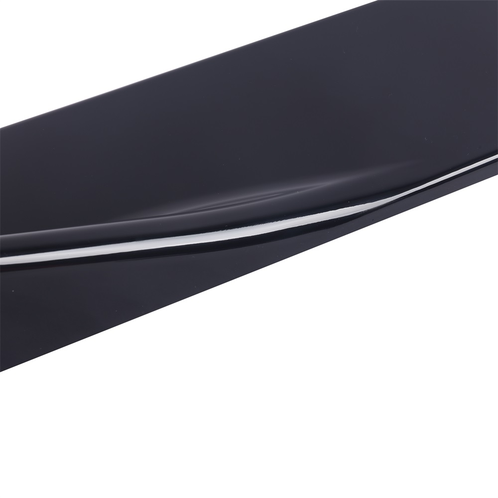 Gloss Black Polyurethane Side Skirt Extension Kit For Honda Civic Hatchback Sedan 2017-2023 - 6pcs