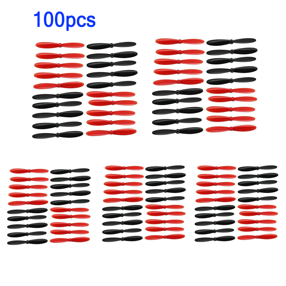 20 Pcs Red&Black Rotor Blades Propellers Props Accs For RC Quadcopter Model 