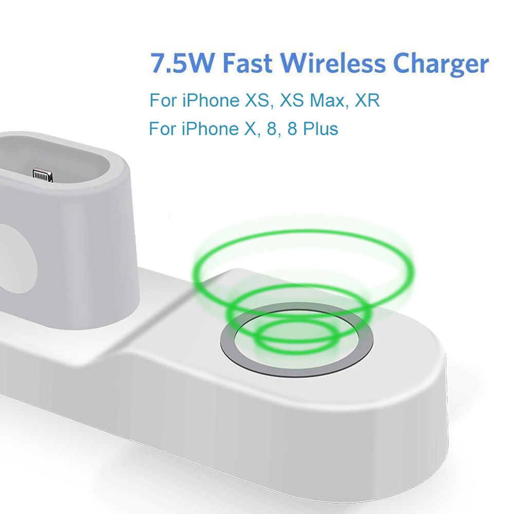 Fast Wireless Charger, wofalo 10W Jean Fabric Qi Wireless