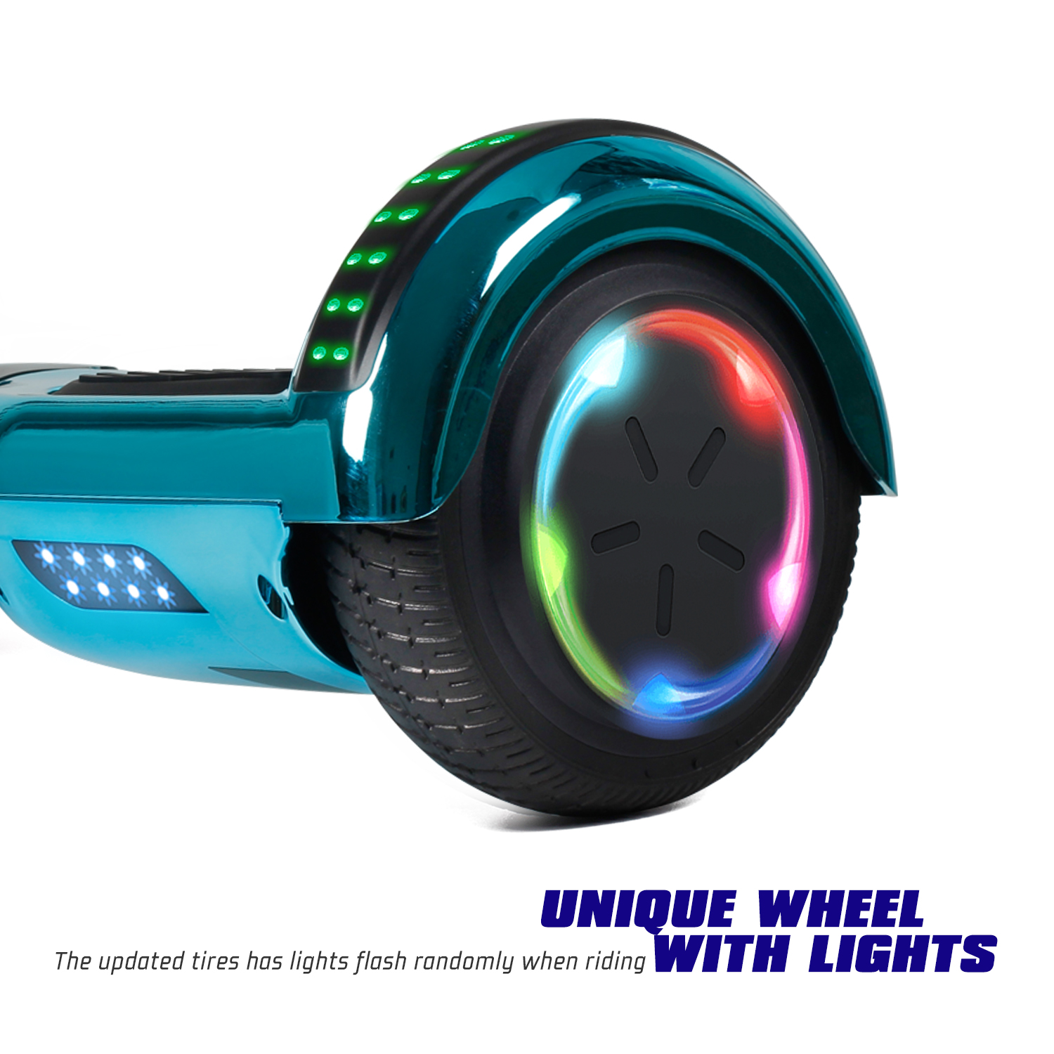 6.5" Hoverboard Bluetooth Electric Self Balance Scooter with Bag Blue