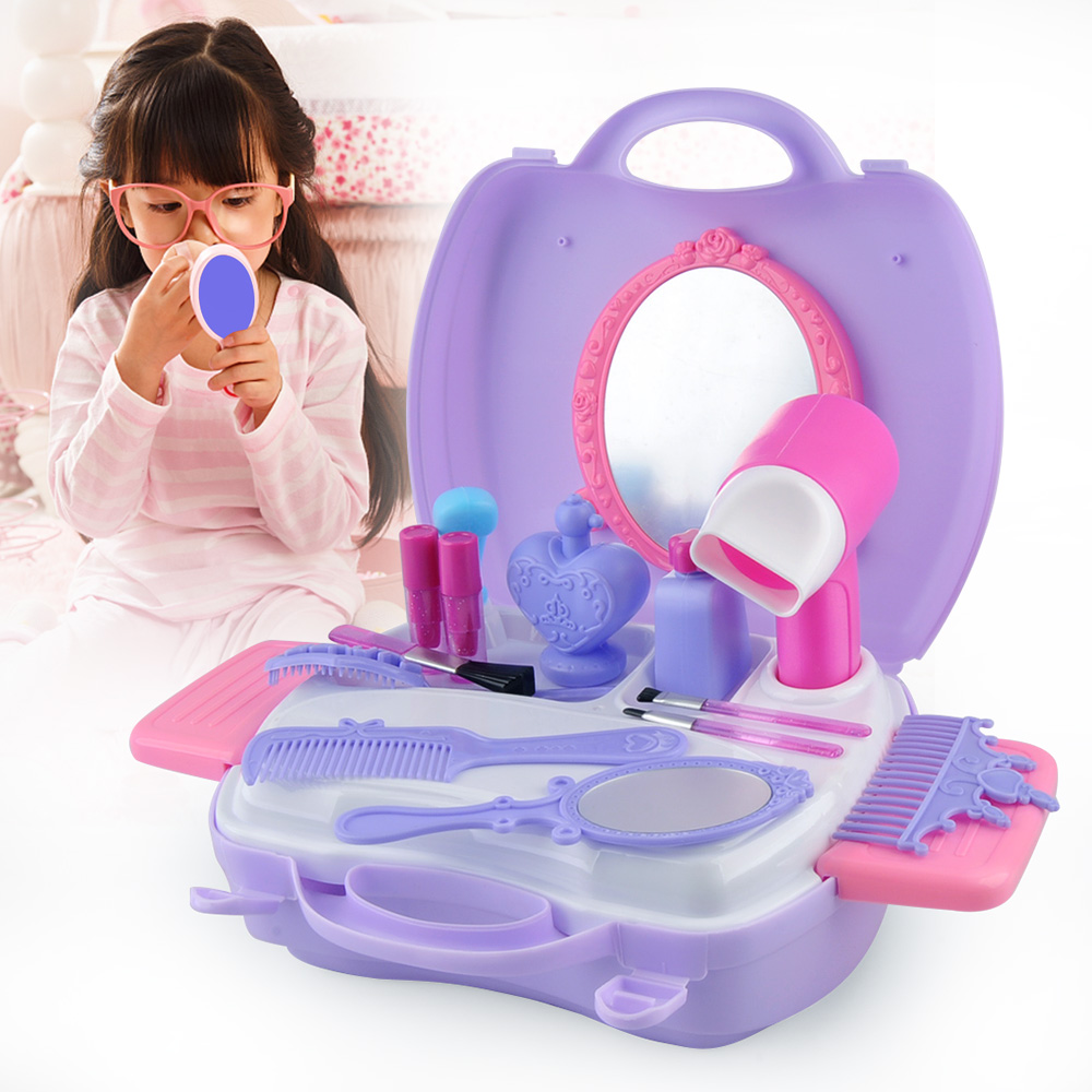 little girl play vanity set