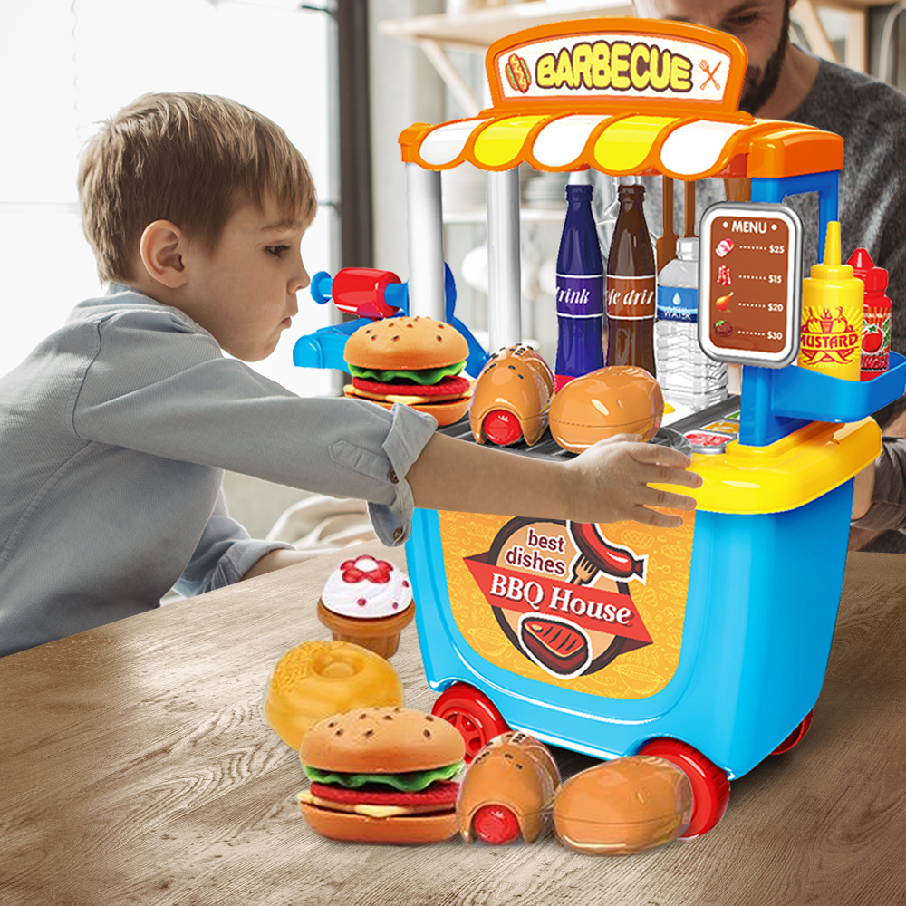 bbq play food set