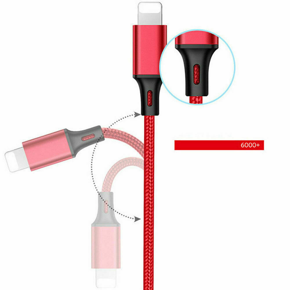 3IN1 Universal Fast USB Charging Cable Cell Phone Charger Cord Multi