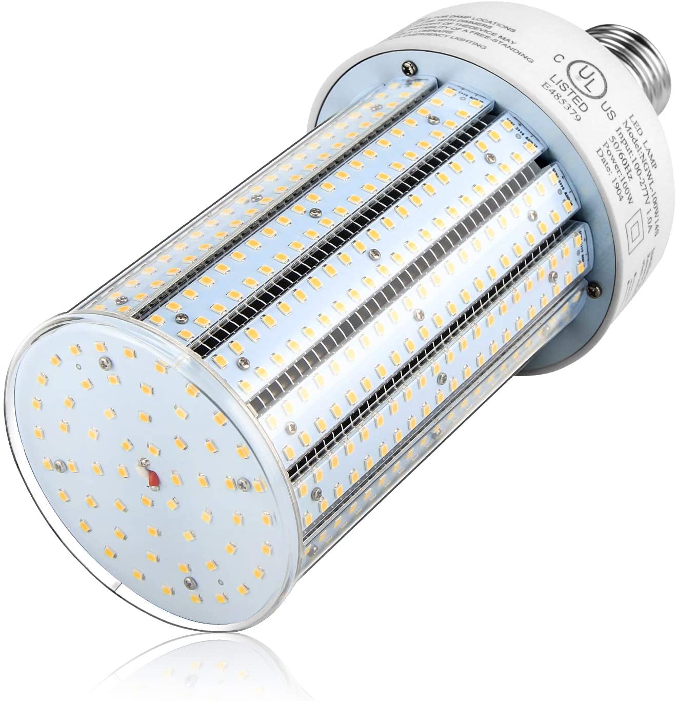 E39 Large Base 100W LED Retrofit Bulb Corn Cob Light 5000K High Bay