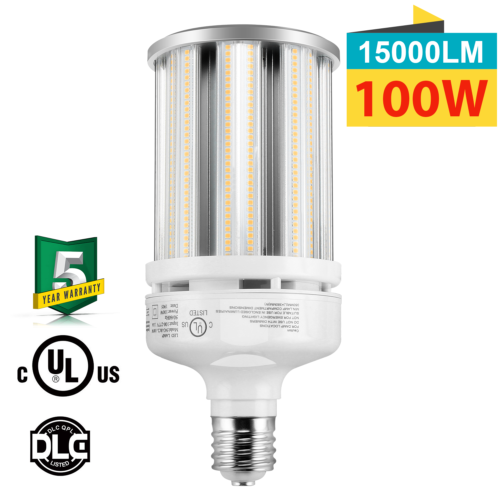 27W 36W 45W 54W 80W 100W 125W LED Corn Cob Bulb Light Garage Ceiling E39 Base UL - Picture 12 of 21