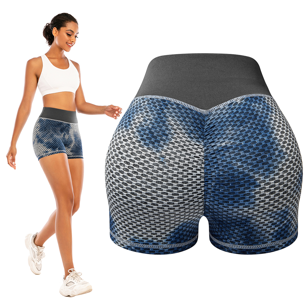 Women High Waist Yoga Shorts Butt Lift Scrunch Pants Fitness Gym TikTok  Leggings