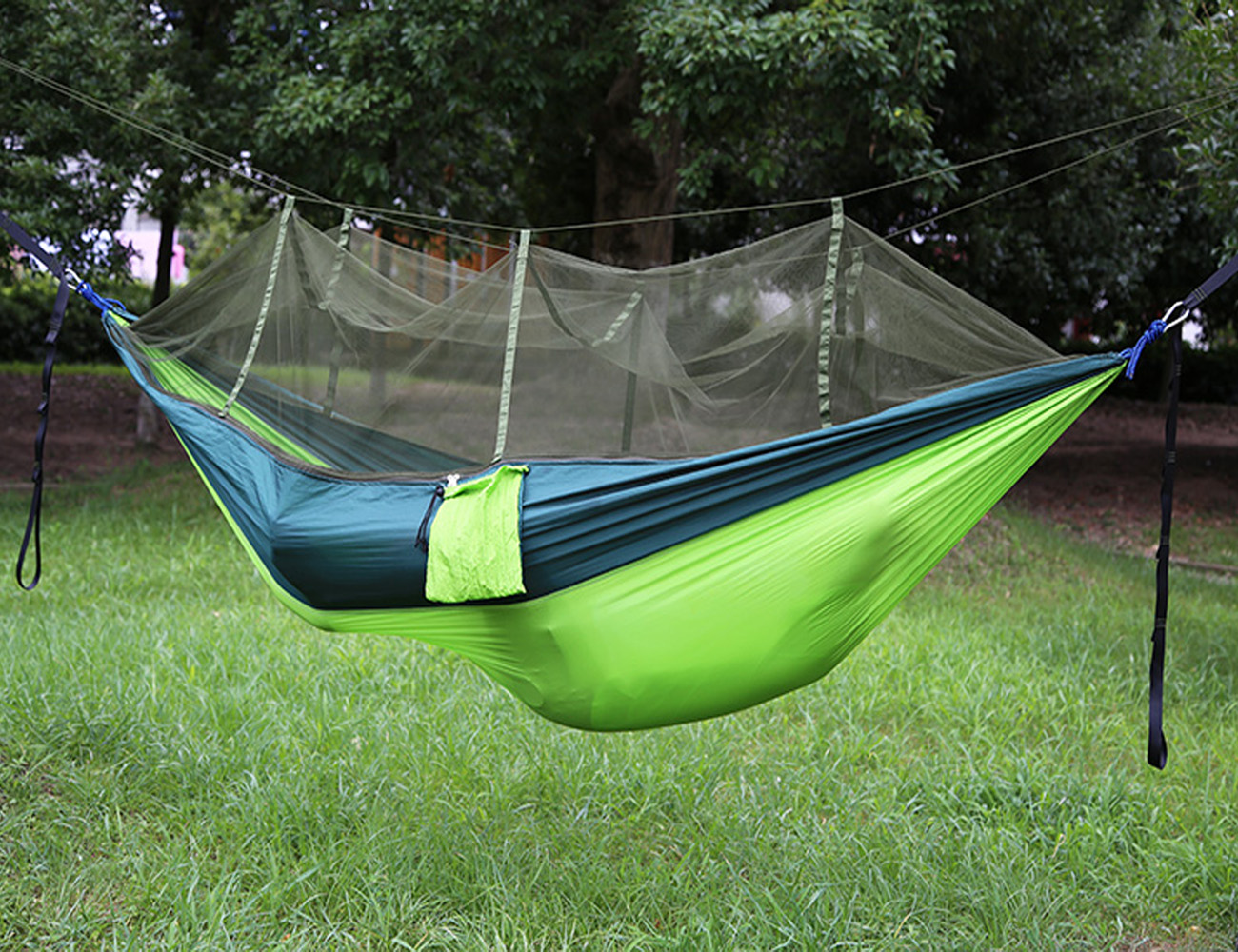 Portable Garden Hammock Mesh Net Rope Outdoor Camping Swing Bed Z2R9 