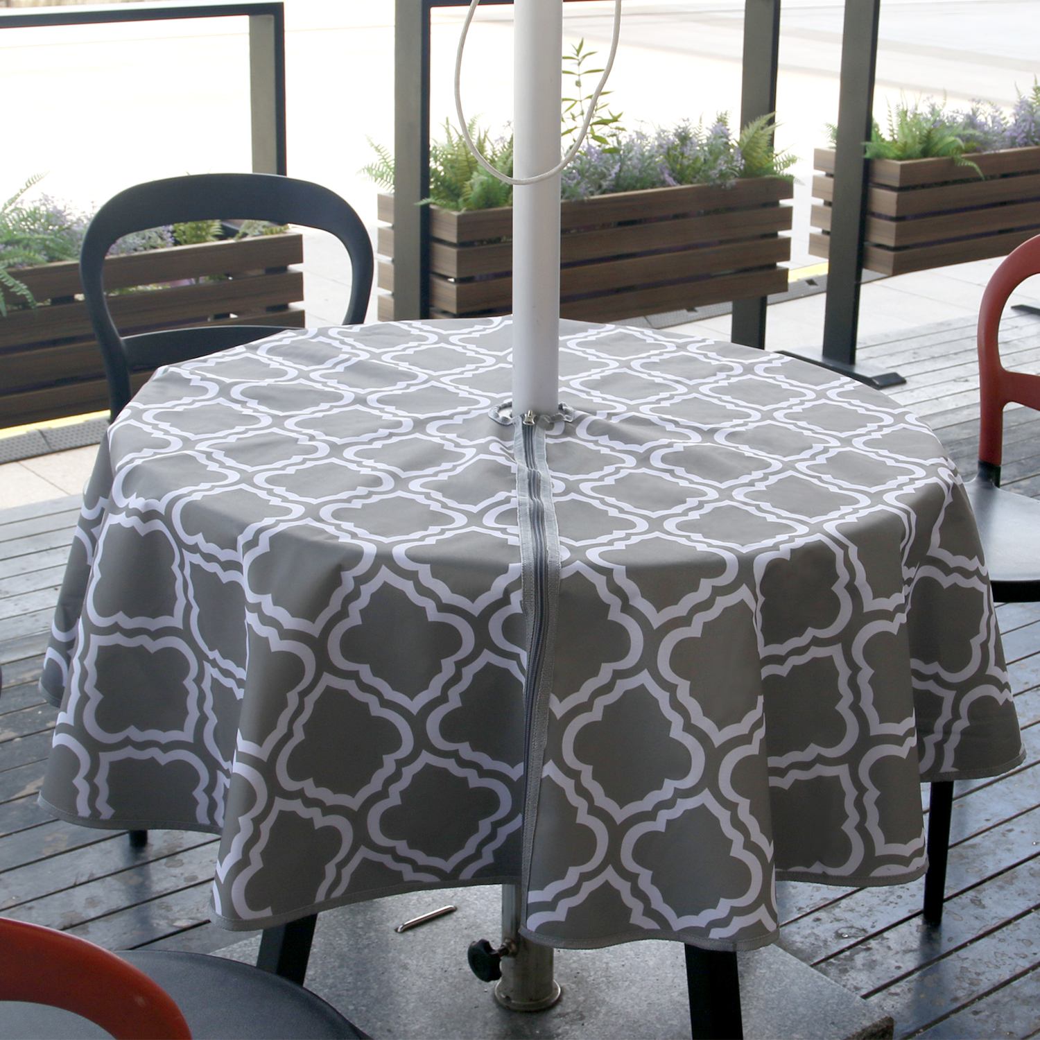 Details about   American Stars Zippered Elasticized Umbrella Table Cover  