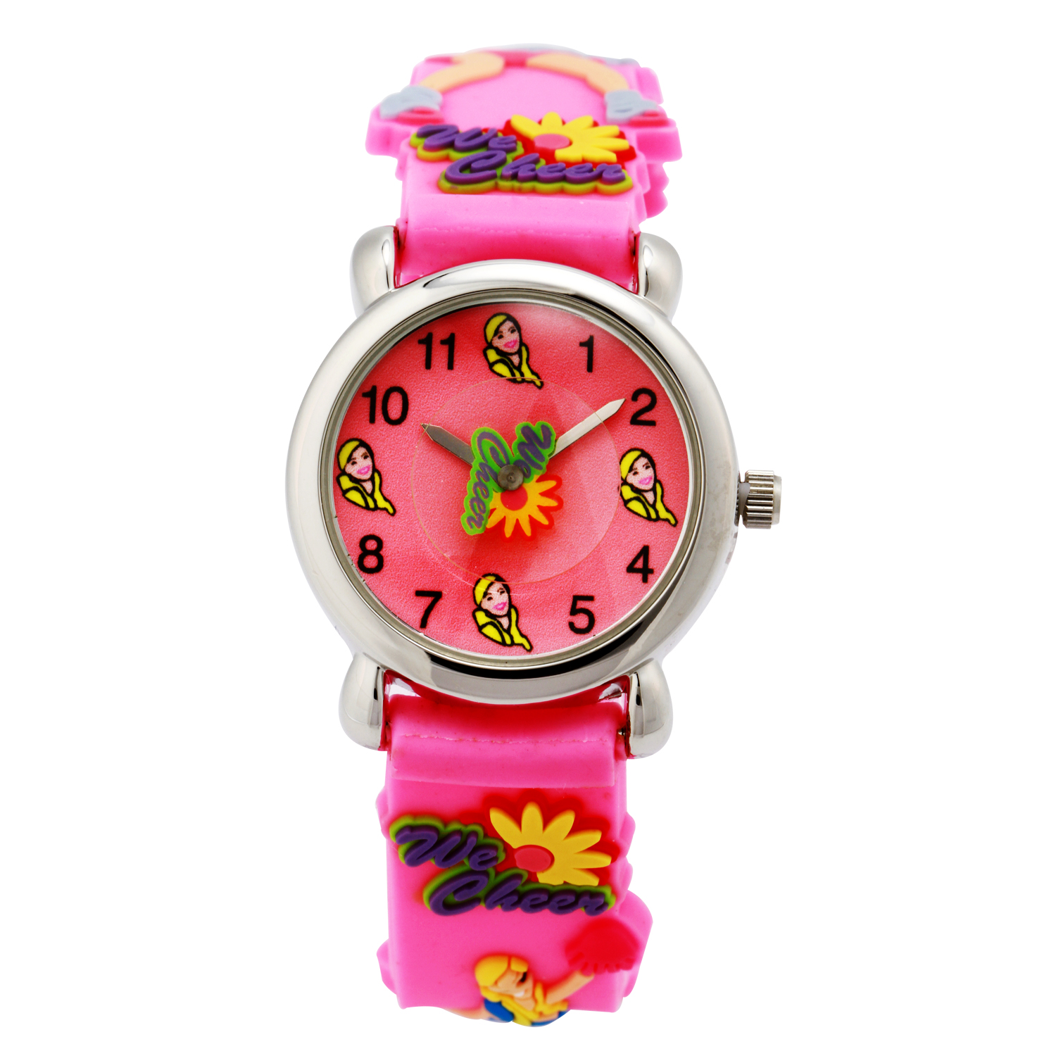 3D Cartoon Analog QUARZUHR Gummiband Kinder Armbanduhr Mädchen Jungen Geschenke - Bild 14 von 83