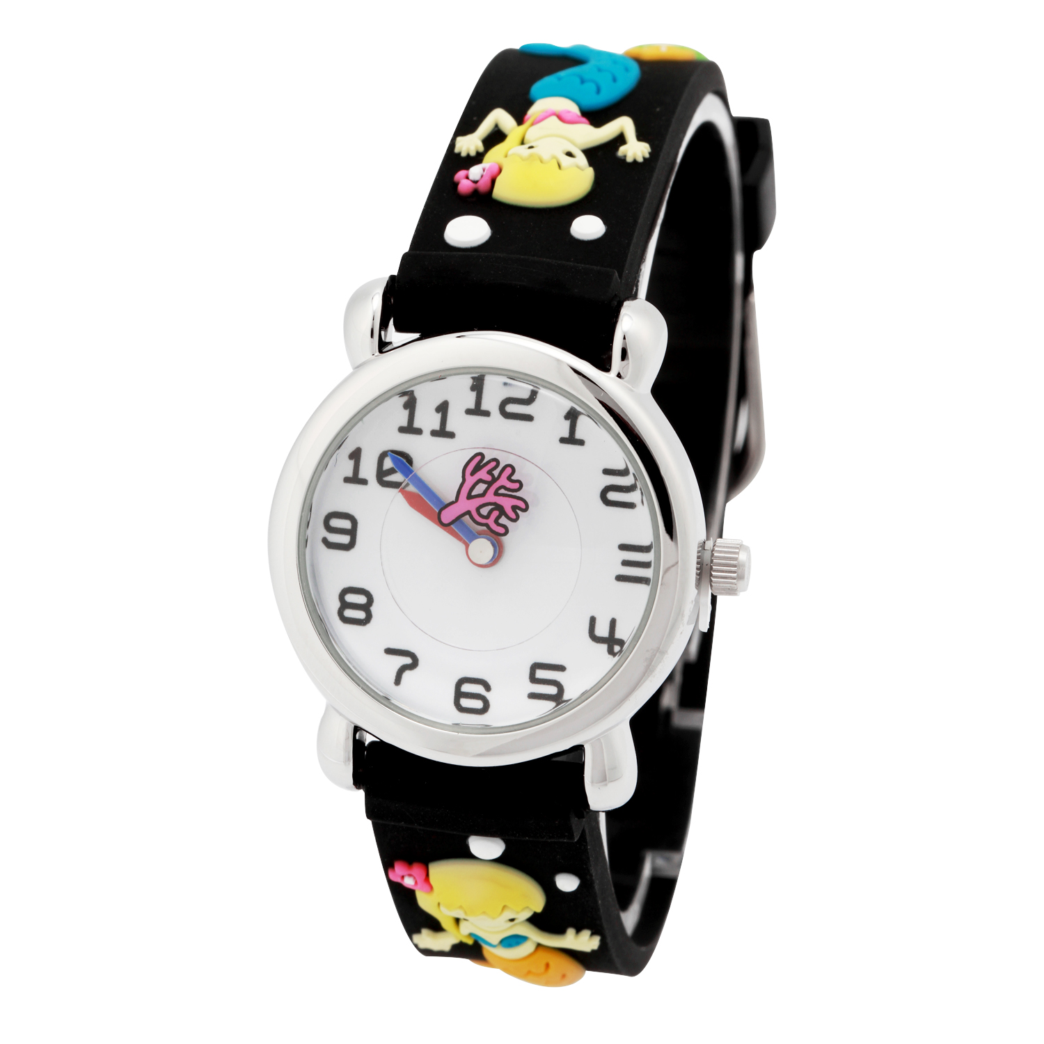 3D Cartoon Analog QUARZUHR Gummiband Kinder Armbanduhr Mädchen Jungen Geschenke - Bild 23 von 83