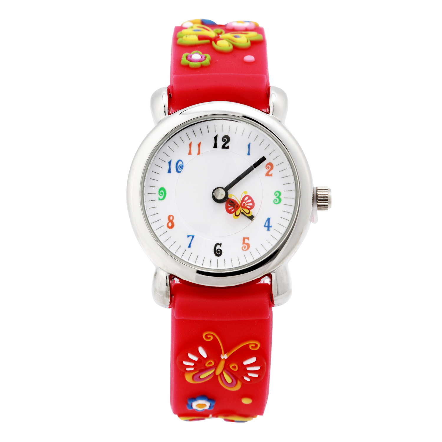 3D Cartoon Analog QUARZUHR Gummiband Kinder Armbanduhr Mädchen Jungen Geschenke - Bild 26 von 83