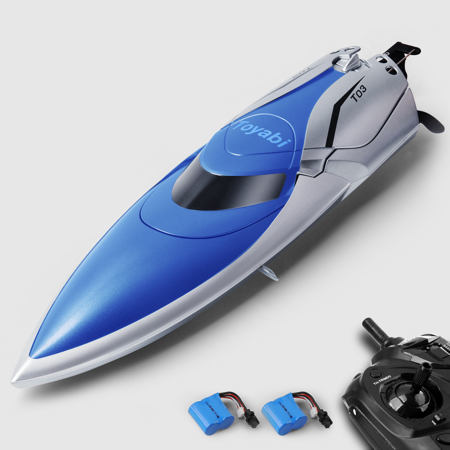 2.4G RC Racing Boat High Speed 180° Flip Water Cooling Remote Control