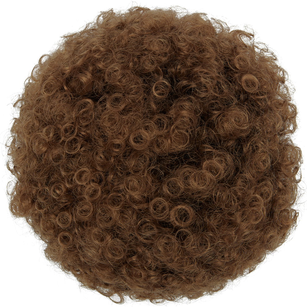6''8''10'' Afro Kinky Curly Puff Drawstring Ponytail Short Puff Hair Bun Natural