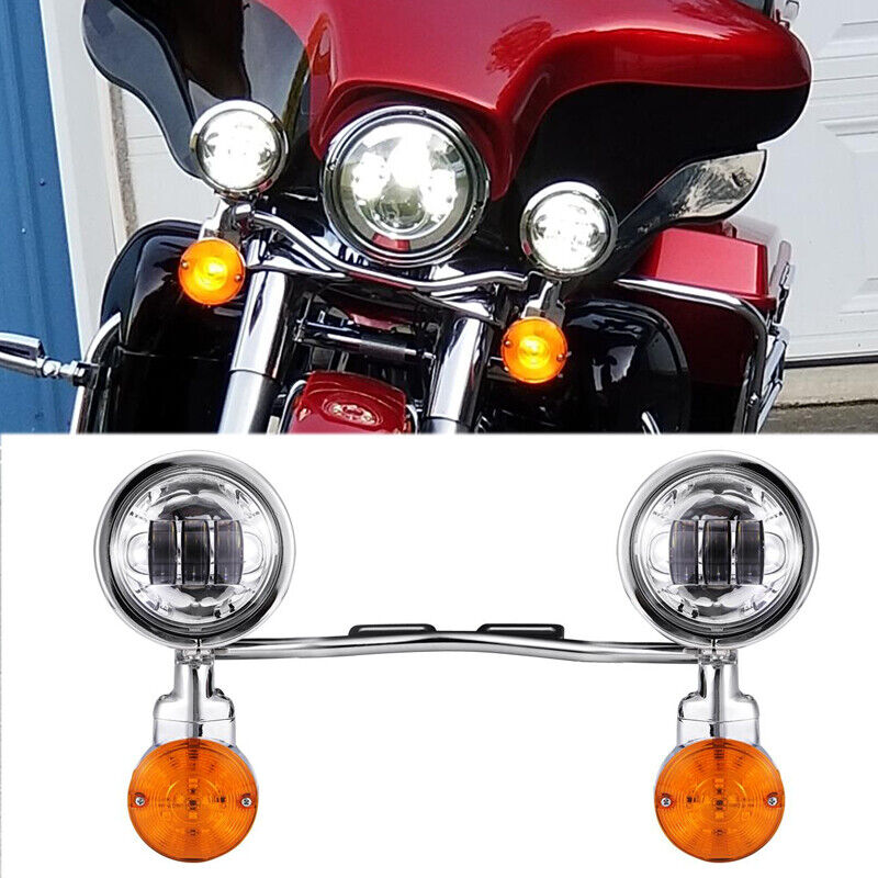 thumbnail image 2 of Purchase Chrome ROUND Turn Signal For Yamaha Virago V-Star V-Max Road... 2 of 13