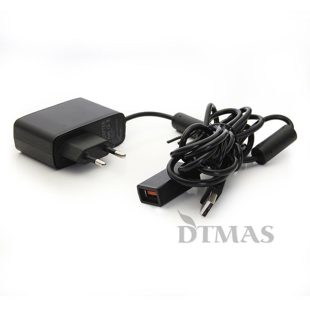 Kinect Sensor USB AC Power Adapter for Microsoft XBOX 360 EU Plug