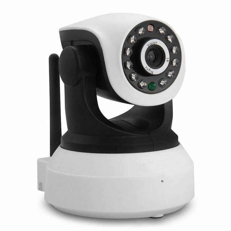 CCTV Wireless Wifi 720P HD H.264 P2P 1.0MP IP Network IR Security ...