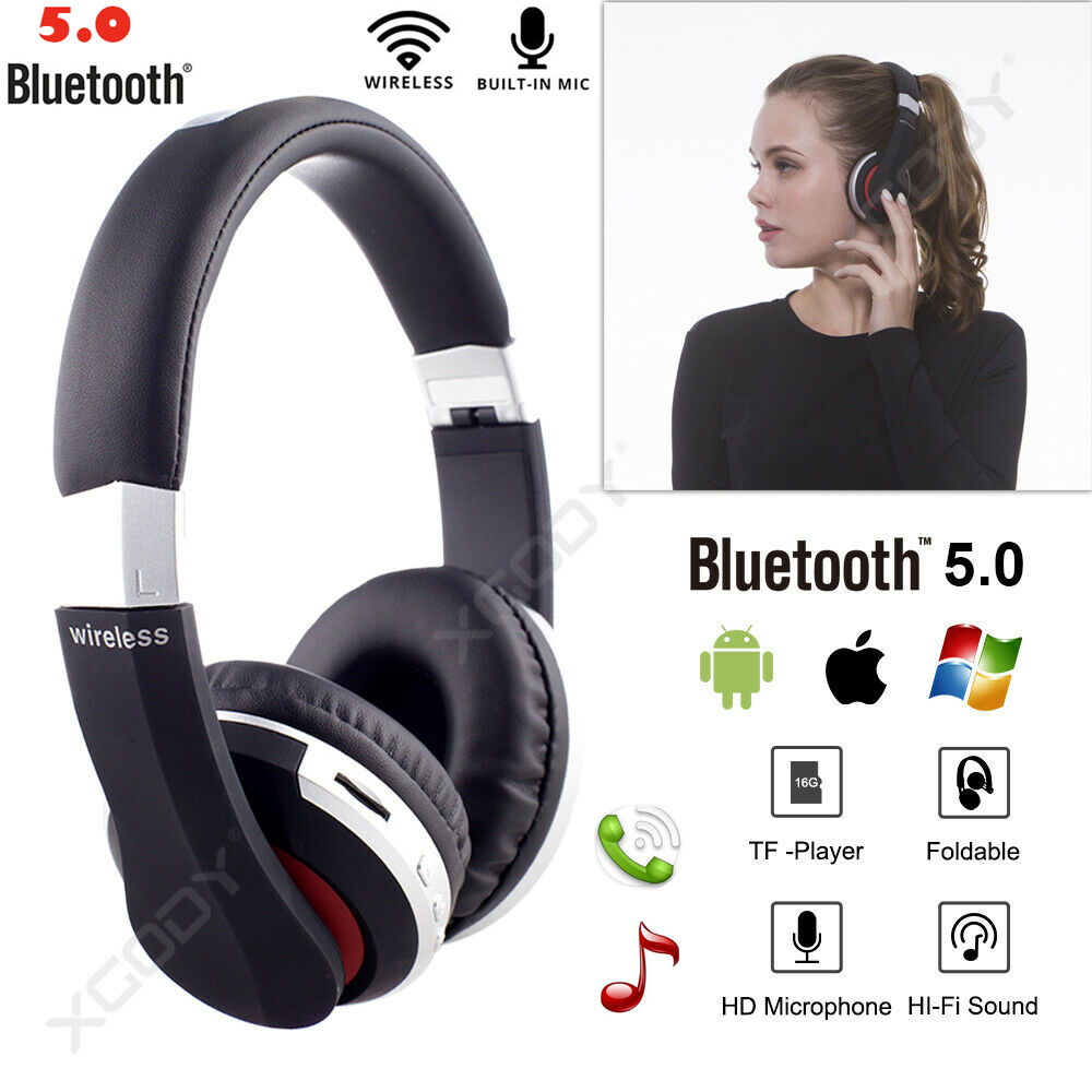 Wireless-Bluetooth-5-0-Headphone-Foldable-Stereo-Earphone-Super-Bass-Headset-Mic