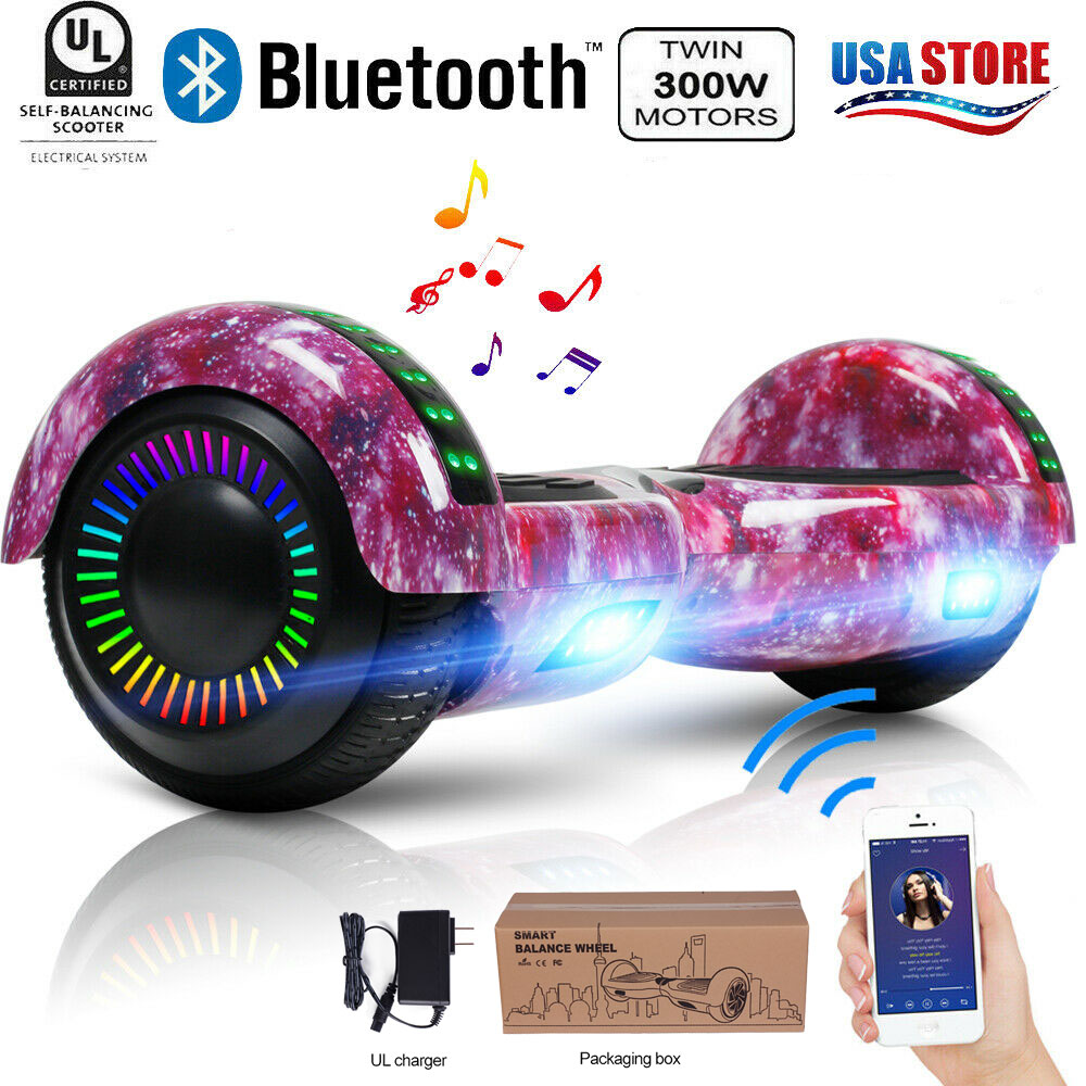 6.5" Bluetooth Hoverboard Self Balance Electric Scooter UL Bag XMAS Best Gift