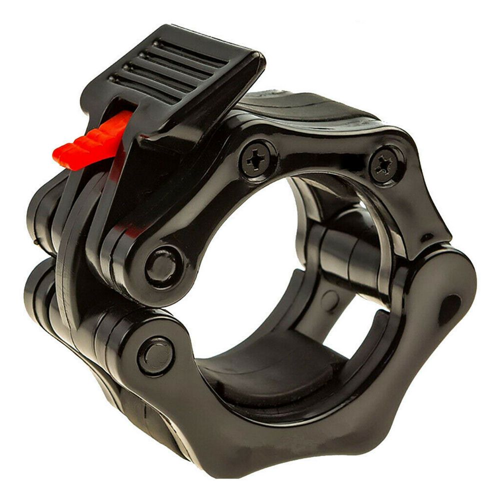 Weight Lifting Bar Collars Home Gym Standard 25mm 50mm Barbell Lock