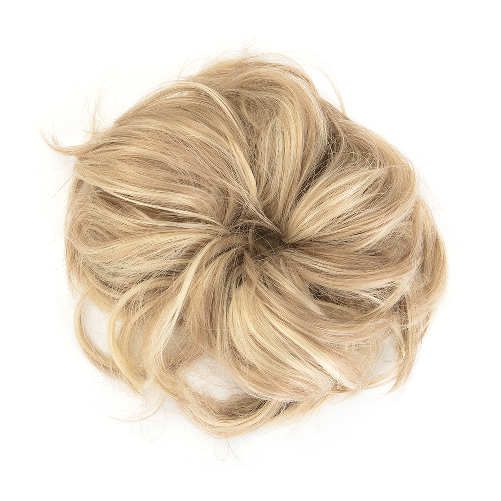 kust Botanist tetraëder Curly Hair Bun Ponytail Scrunchie Messy Elastic Band Extension Natural  HairPiece | eBay