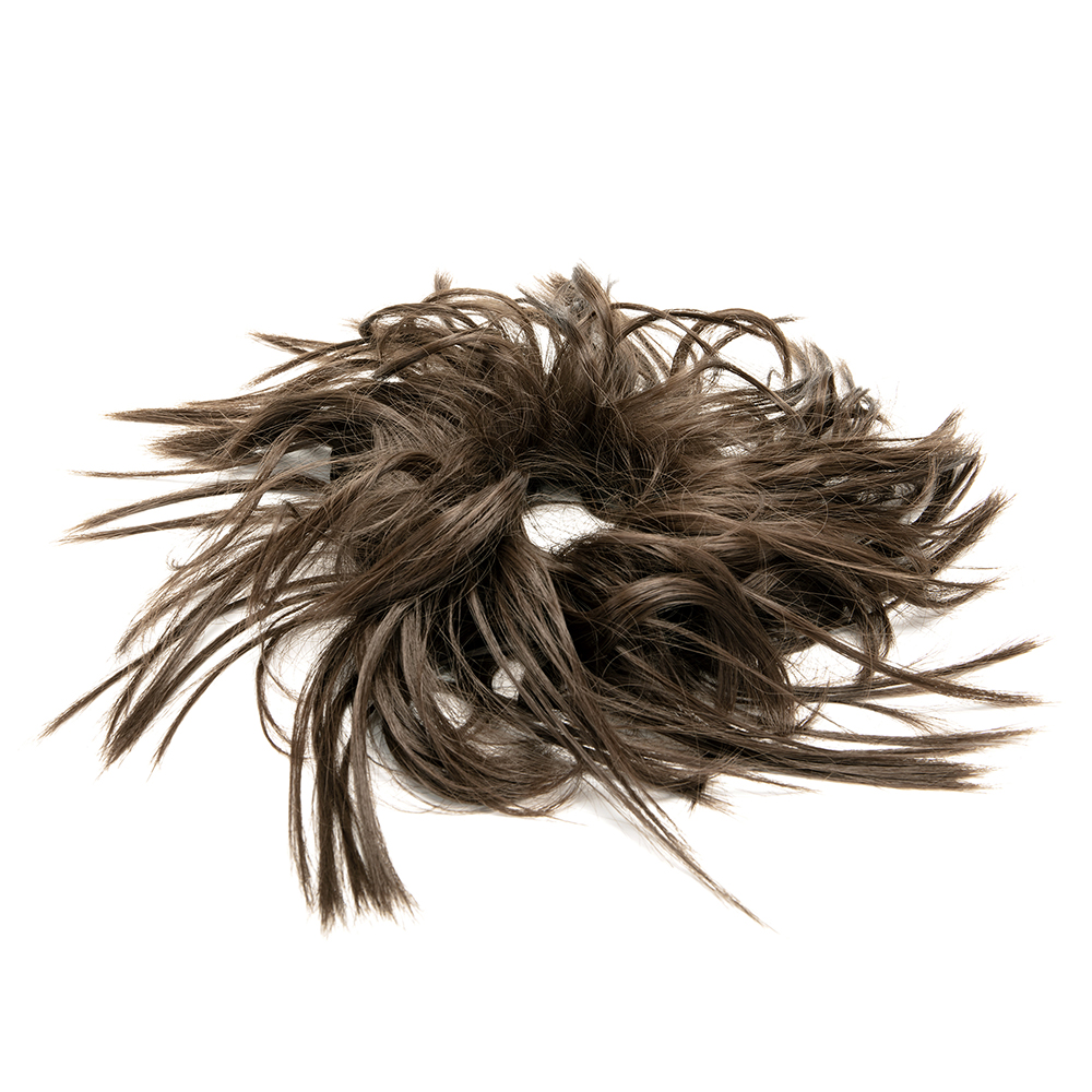 Thick Messy Bun Hair Piece Scrunchie Updo Wrap Hair Extensions Real As Human SYF - Picture 14 of 24