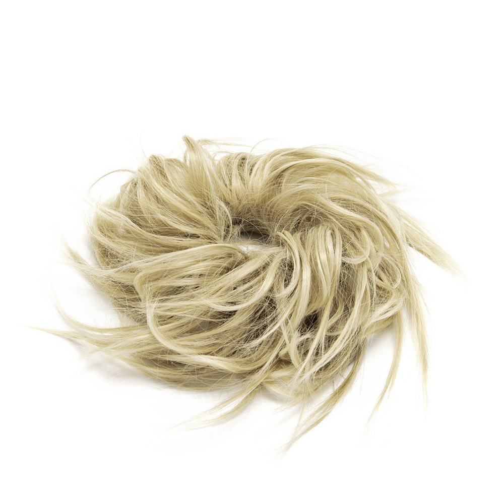 Thick Messy Bun Hair Piece Scrunchie Updo Wrap Hair Extensions Real As Human SYF - Picture 16 of 24