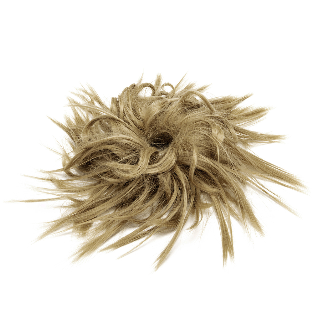 Thick Messy Bun Hair Piece Scrunchie Updo Wrap Hair Extensions Real As Human SYF - Picture 18 of 24