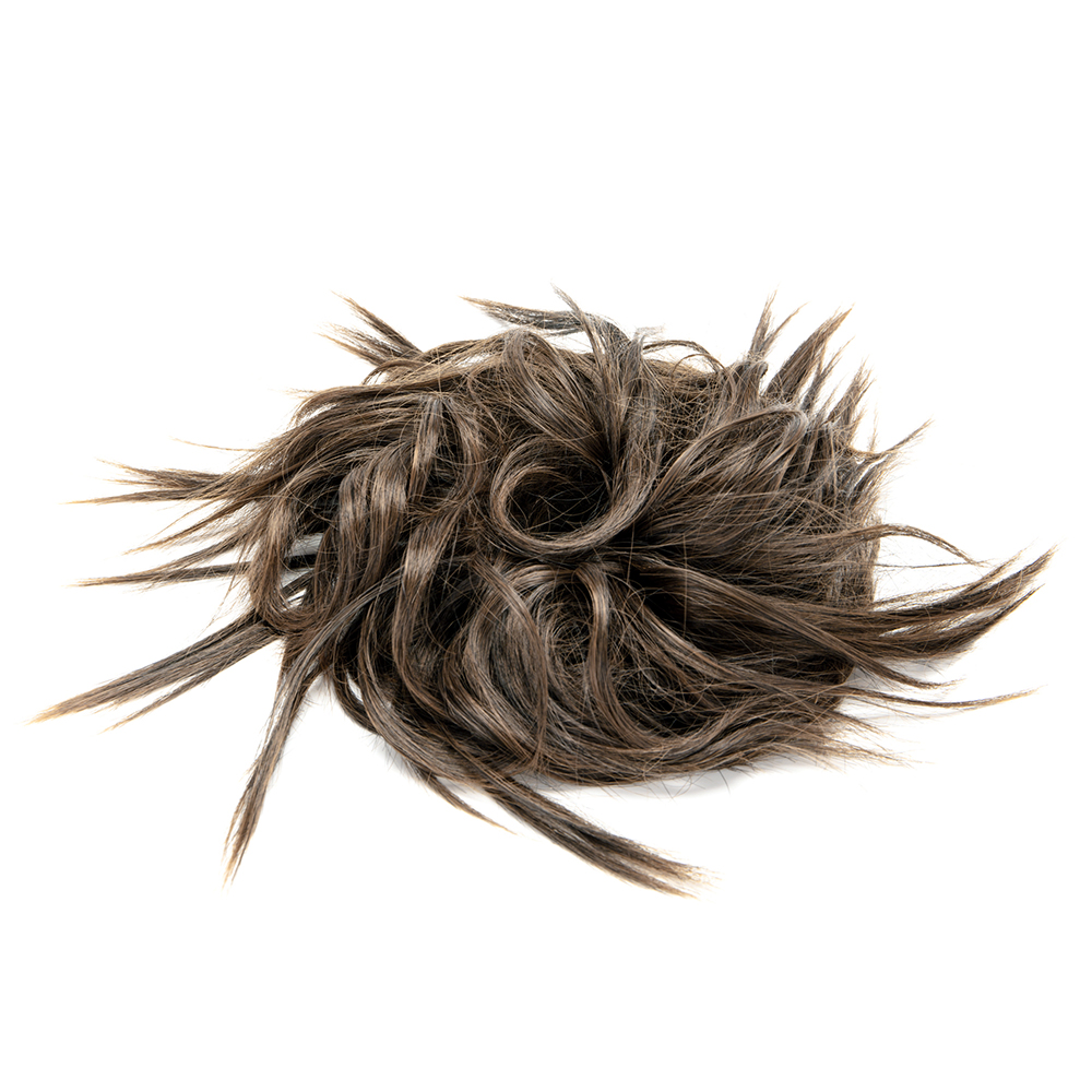 Thick Messy Bun Hair Piece Scrunchie Updo Wrap Hair Extensions Real As Human SYF - Picture 20 of 24
