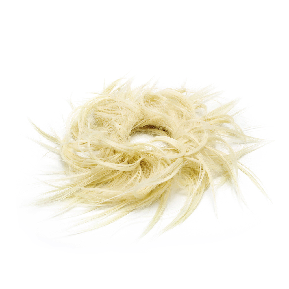 Thick Messy Bun Hair Piece Scrunchie Updo Wrap Hair Extensions Real As Human SYF - Picture 21 of 24